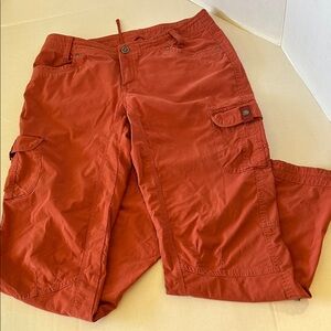 KUHL FREEFLEX ROLL-UP LIGHTWEIGHT STRETCH PANTS HIKING AND TRAVEL SZ 12